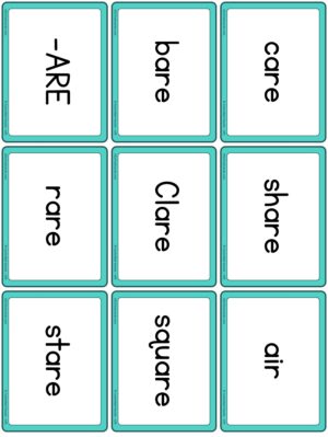 R-Controlled Vowels