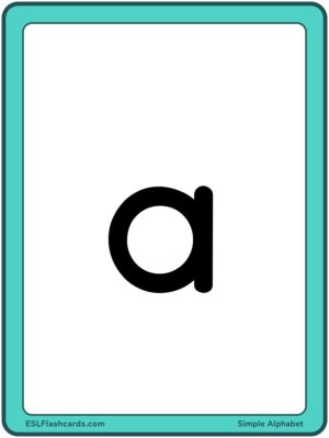 Preview of Large, lowercase