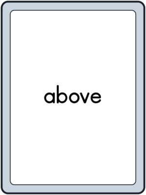 Preview of Word cards, Large