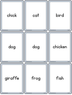 Preview of Words only, Small