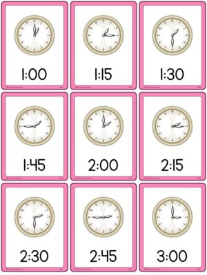 Time Flashcards