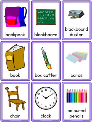 Preview of Images with labels, Small, British English