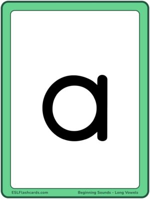 Preview of Images only, Large, Long A-E-I-O-U