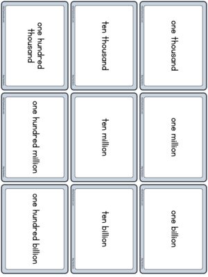 Preview of Words only, Small