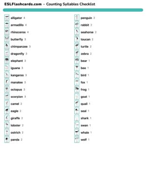 Preview of Checklist