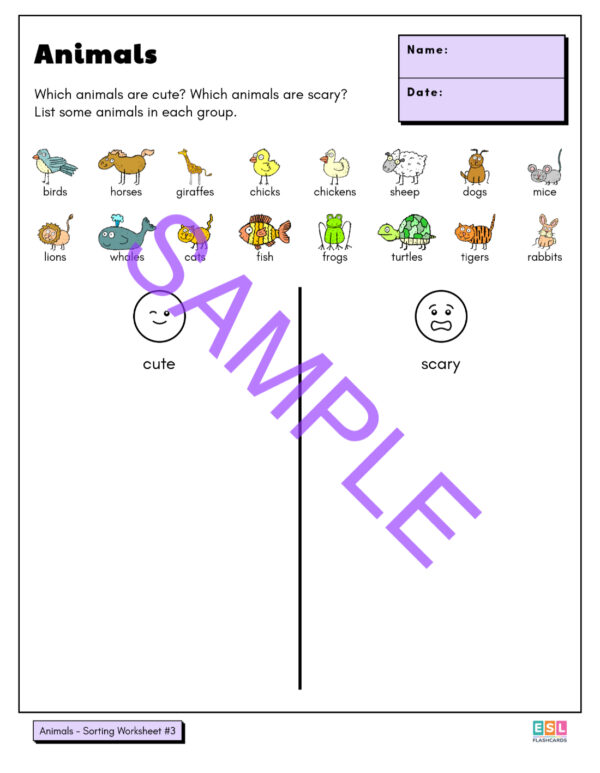 Worksheet Package #3: Nouns - Image 3